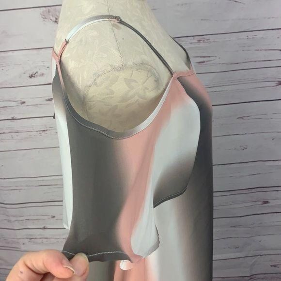 Bar 3 Tri Color Size Large Off Shoulder Blouse - Picture 3 of 8